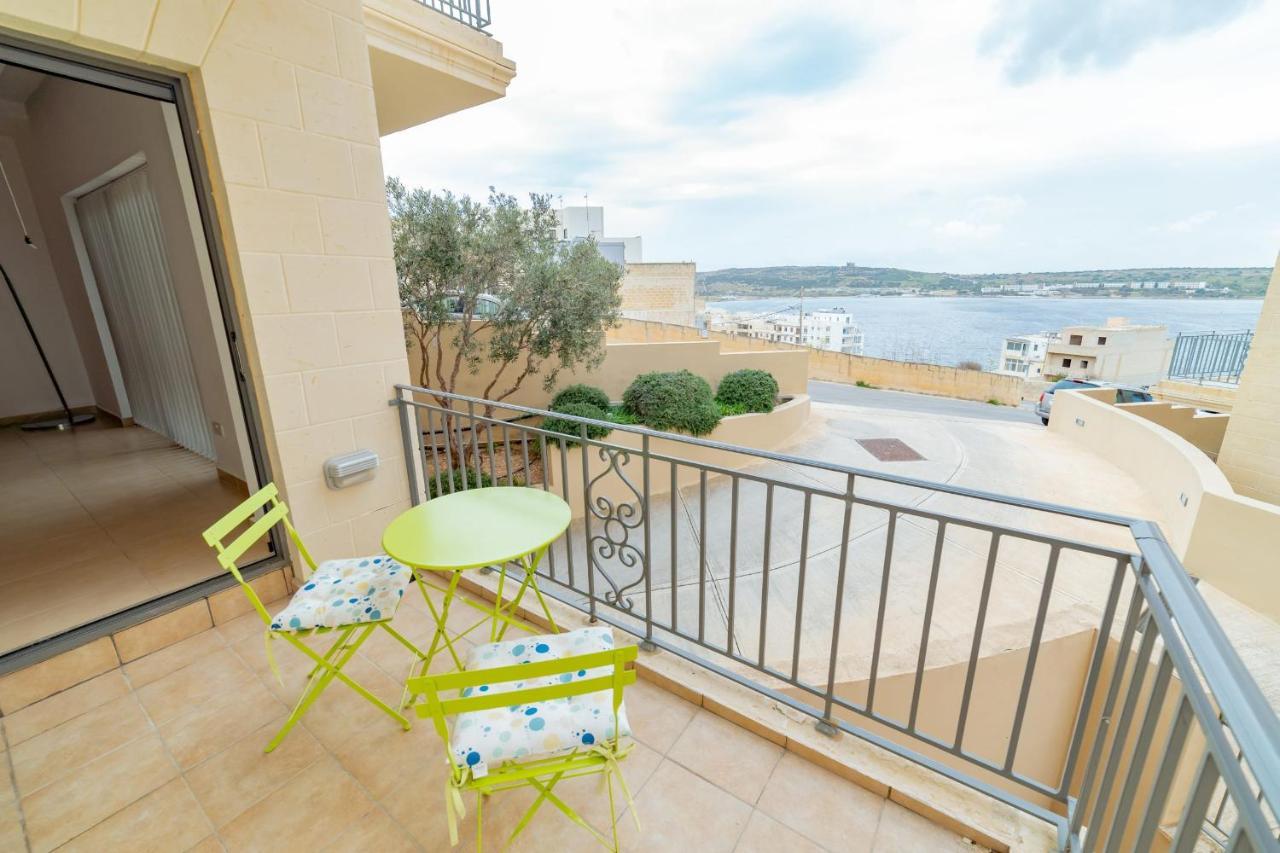 Luxury Seaview & Pool-Hosted By Sweetstay Mellieha Bagian luar foto