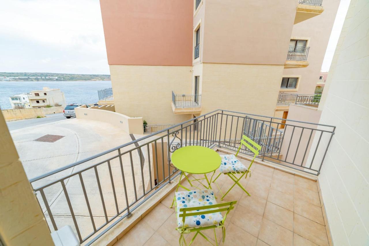 Luxury Seaview & Pool-Hosted By Sweetstay Mellieha Bagian luar foto